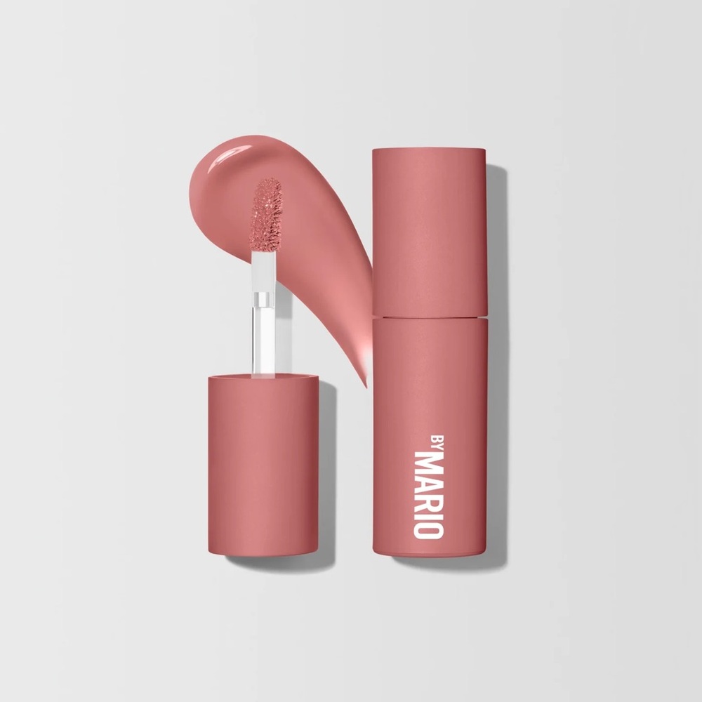 NWT: Makeup By Mario MoistureGlow Plumping Lip Color in Soft Blush (Rosy Pink)
